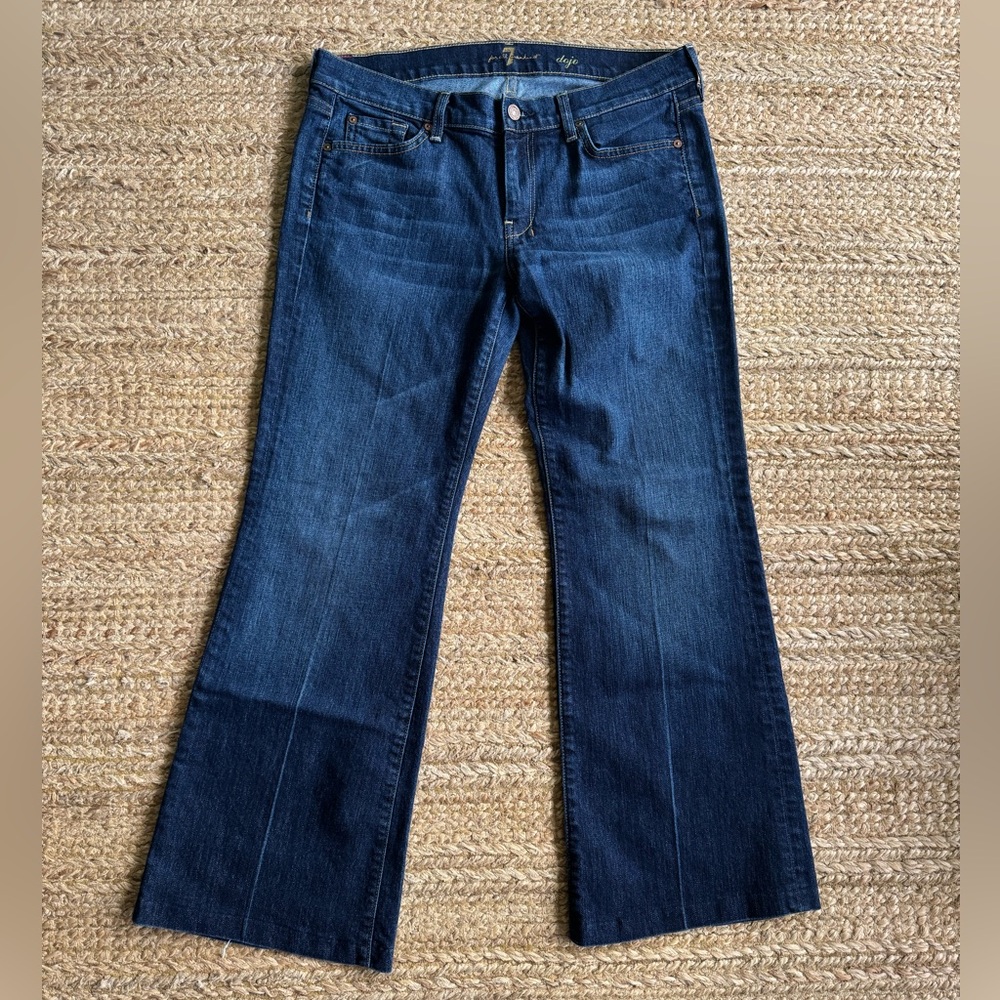 Seven for all mankind, dojo jeans hemmed sz 31x29 1/2